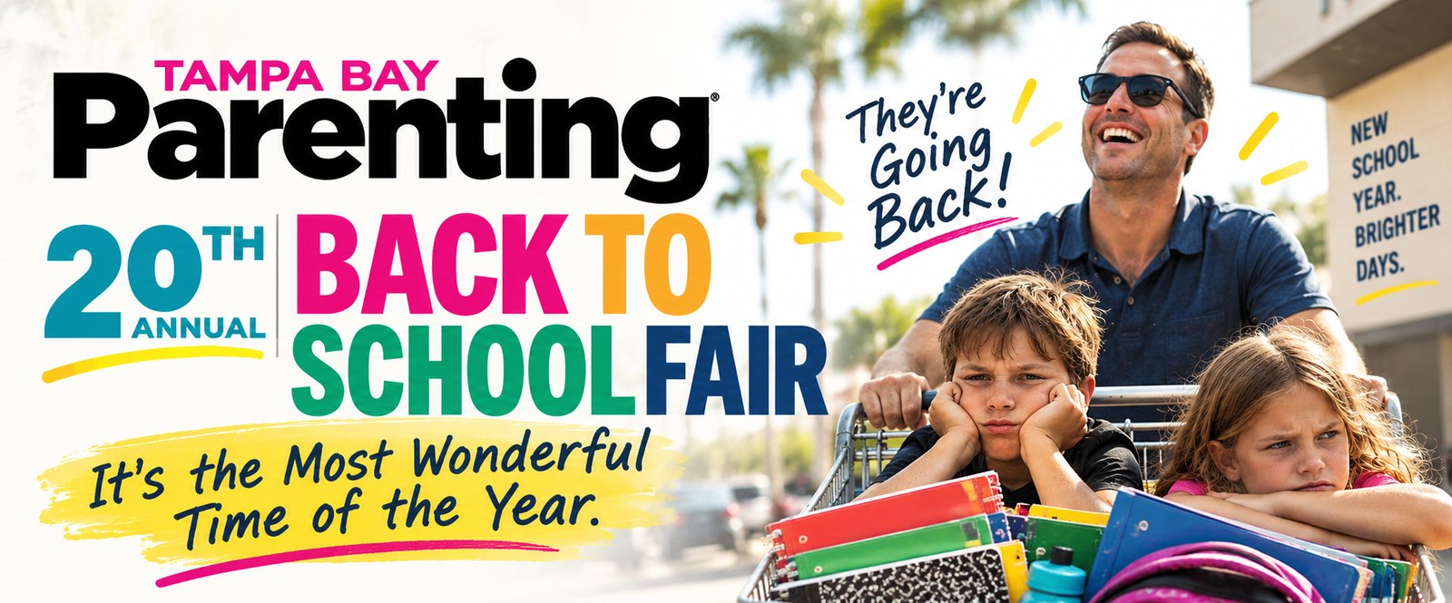 Tampa Bay Parenting’s 20th annual Back to School Fair — It’s the Most Wonderful Time of the Year